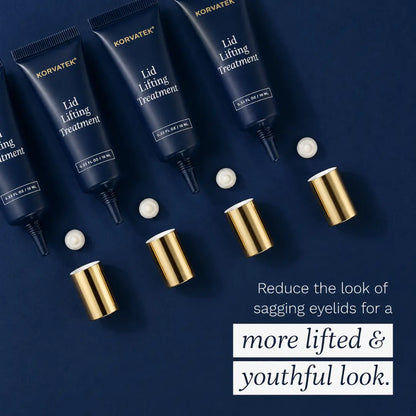 Korvatek Lifting Treatment – Firming Eye Cream for Hooded, Sagging & Crepey Lids – Instantly Smooths Fine Lines & Lifts Appearance – Fragrance-Free Formula